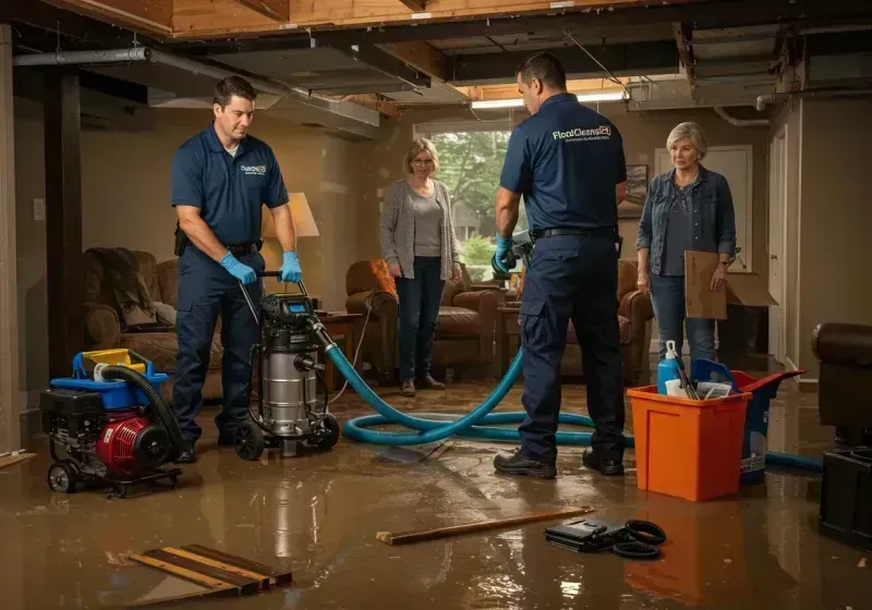 Basement Water Extraction and Removal Techniques process in Vincent, AL