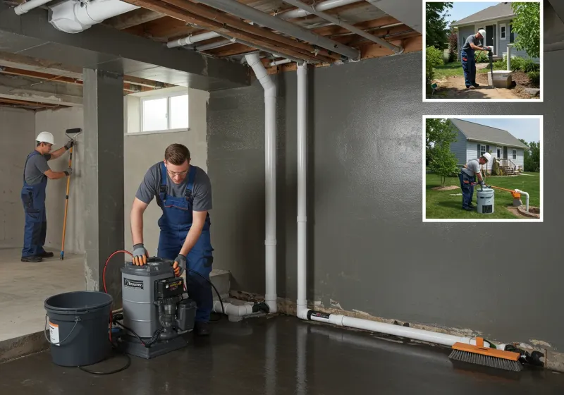 Basement Waterproofing and Flood Prevention process in Vincent, AL